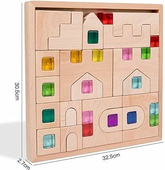 Amazon | 匿名配送アクリルキューブ 木製積み木 お城つみき | 積み木 Amazon | 匿名配送アクリルキューブ 木製積み木 お城つみき | 積み木